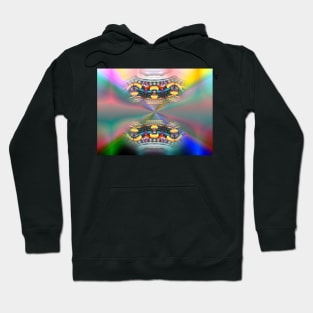 Rainbow Aurora Generator Hoodie